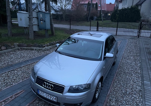 Audi A3 cena 11900 przebieg: 263452, rok produkcji 2003 z Tczew małe 277